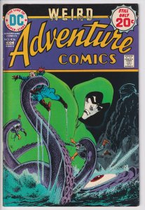ADVENTURE COMICS #436 Spectre (Dec 1974) Nice FN- 5.5 slight yellowing to white!