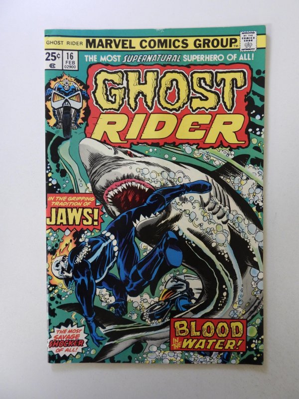 Ghost Rider #16 (1976) VG+ condition MVS intact subscription crease