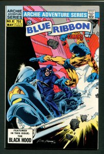 Blue Ribbon Comics #8 ( 8.0 VFN ) Black Hood / 1984
