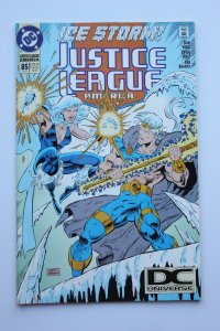 Justice League America #85 DC Universe Corner Box Variant (1994) NM
