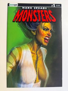 Mark Spears Monsters #1 Cover E Bridezilla!