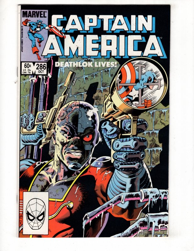 Captain America #286 (VF/NM) 1983 DEATHLOH THE DEMOLISHER !!!!!  / ID#236