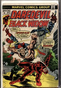 Daredevil #103 (1973) Black Widow