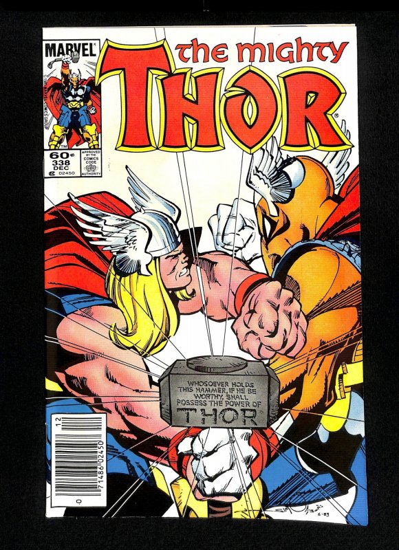 Thor #338 2nd Beta Ray Bill! 1st Stormbreaker!