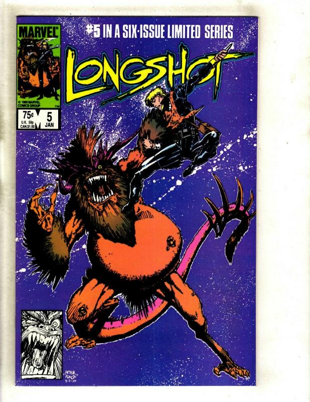 Longshot Complete Marvel Comics LTD Series # 1 2 3 4 5 6  VF-NM Range X-Men GK1