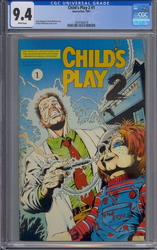 CHILD'S PLAY 2 #1 CGC 9.4 CHUCKY