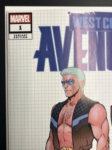 WEST COAST AVENGERS #1 1:10 DANNY KIM DESIGN VAR MARVEL 2024 IN-HAND PROSHIPPER