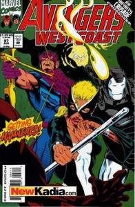 Avengers West Coast #97, NM- (Stock photo)