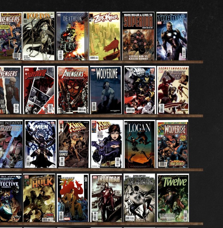 Huge Lot 150+ Comics with Daredevil, Batman, Detective Comics & More!