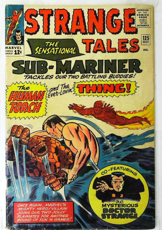 Strange Tales (1951 series)  #125, VG+ (Actual scan)