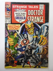 Strange Tales #161 (1967) VG Condition moisture stain