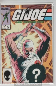 GI JOE (1982 MARVEL) #42 NM A00315