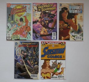 Legend of Wonder Woman #1 Sensation Comics #1 Lot of 5 #1 Issues DC Comics VF+