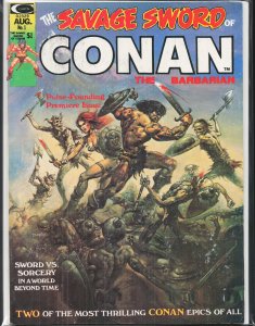 The Savage Sword of Conan #1 (1974) Conan
