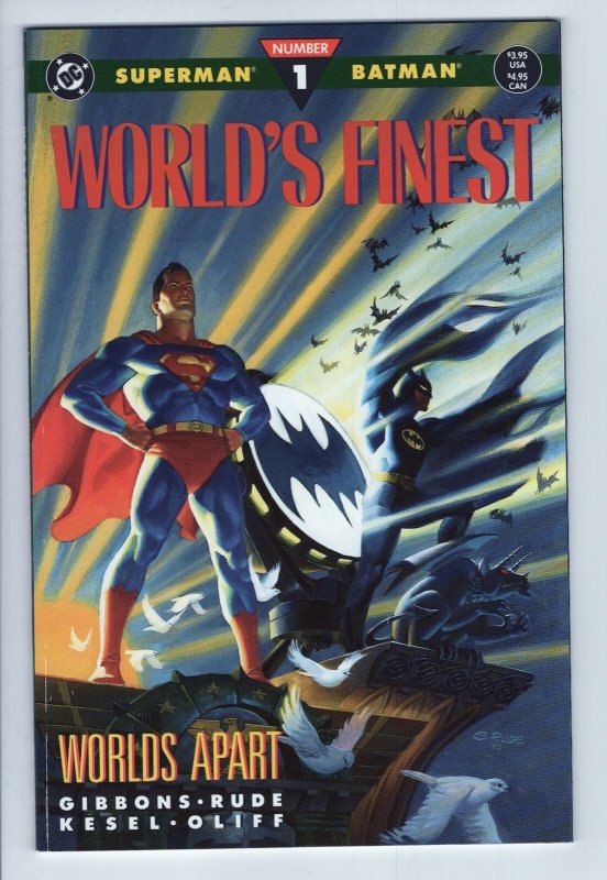 WORLDS FINEST #1- 9.0 - WP  - Batman/Superman VS Joker/Luthor