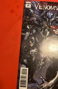 Venom Verse #5 signed by Clayton Crain clean auto