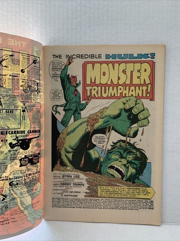 Incredible Hulk #108 