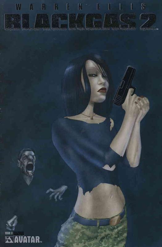 Blackgas 2 (Warren Ellis' ) #3E VF/NM ; Avatar | Black Gas Platinum Foil Variant