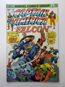 Captain America #181 (1975) MVS Intact! The New Captain America! Sharp VG+ Cond!