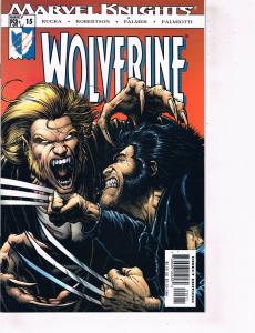 5 Wolverine Marvel Comic Books # 11 12 13 14 15 X-Men Sabretooth Cyclops TW38