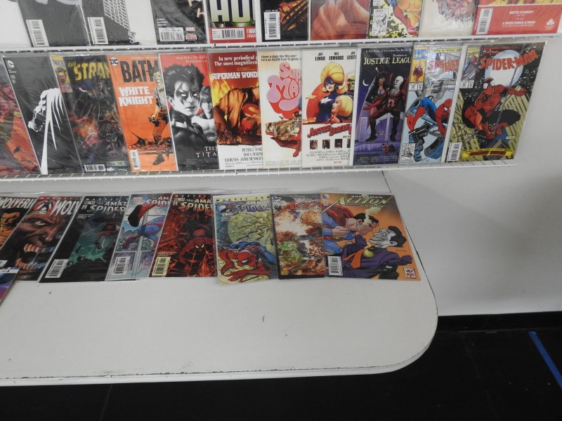 Huge Lot 140+ Comics W/ Spider-Man, Wolverine, Daredevil, +More! Avg VF Cond!