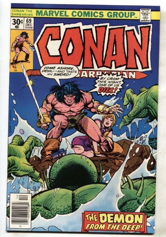 Conan The Barbarian #69-comic book-Marvel-1976-NM-