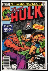 The Incredible Hulk #257 (1981) Hulk