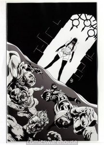 VAMPIRELLA DARK POWERS (2020 DYNAMITE) #5 VARIANT 1:7 LAU B&W VIRGIN FOC G28357