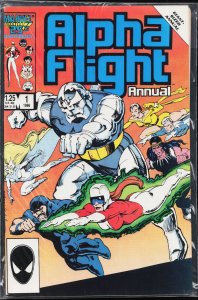 Alpha Flight Annual #1 (1986) Alpha Flight