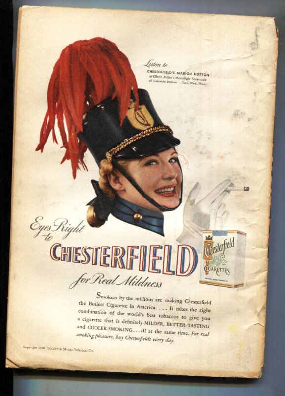 The Shadow Pulp July 15 1940- The Murder Genius- Great cover VG