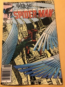 WEB OF SPIDER-MAN #3 : Marvel 6/85 Fn+; Vultures, Louise Simonson