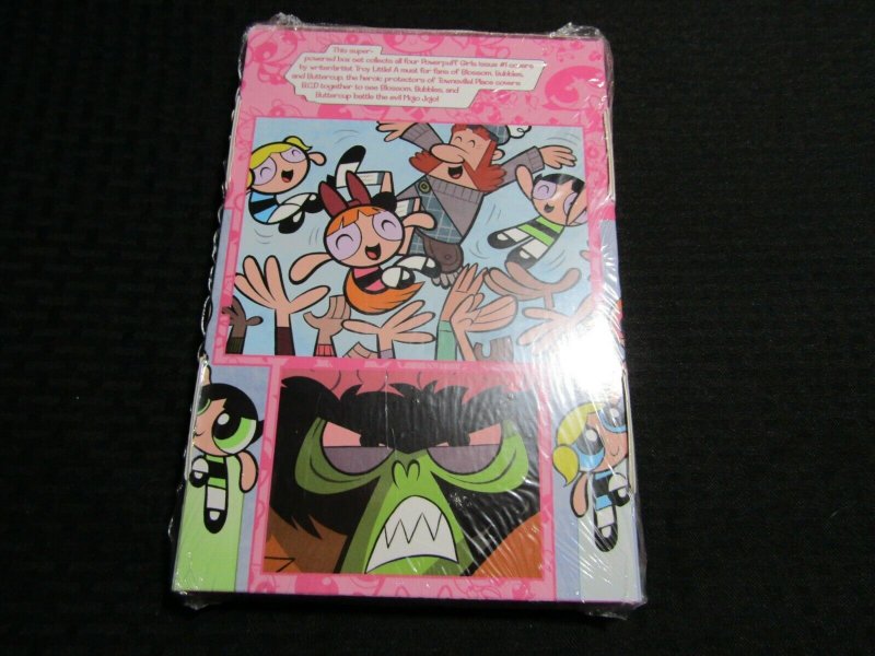 2013 THE POWERPUFF GIRLS IDW Box Set SEALED w/ (4) #1 Variant Comic Books