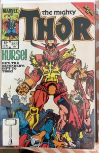Thor #363 Direct Edition (1986) Thor 