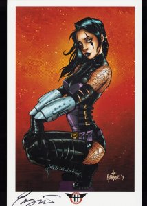 RAZOR: DEAD CALM 11 x 17 Print By Everette Hartsoe. SIGNED