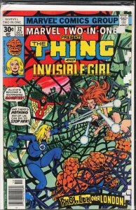 Marvel Two-in-One #32 (1977) Invisible Girl