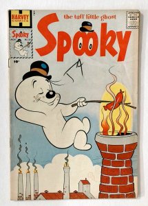 Spooky #37- 1959 - Harvey -Spooky cooks hot dog on chimney on cover-Nightmare &a