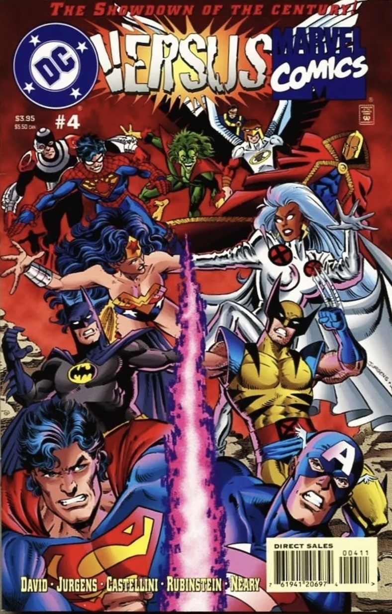 DC Versus Marvel / Marvel Versus DC 1-4 with Preview Edition (1995) 5 book  lot | Comic Books - Modern Age, DC Comics, Superhero