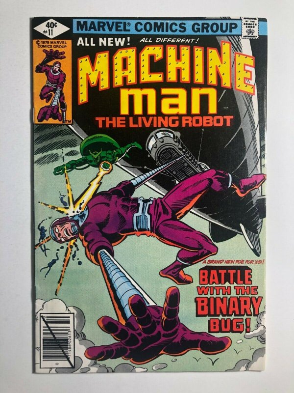 Marvel  MACHINE MAN #11 Battle with the Binary Bug! F/VF (A448)