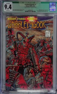 Gobbledygook #1 CGC 9.4 signed by Laird & Eastman EARLY TMNT 1986 FREE SHIP