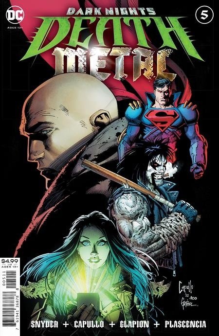 Dark Nights Death Metal #5 Capullo Foil Cover (DC,2021) NM [ITC1044]