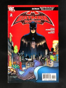 Batman and Robin #2 Second Print Cover (2009)