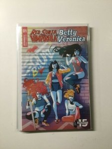 Red Sonja and Vampirella Meets Betty Veronica 1 Variant Near Mint Dynamite HPA