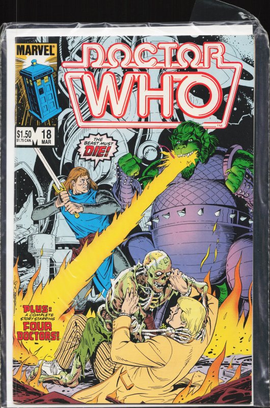 Doctor Who #18 (1986) Doctor Who