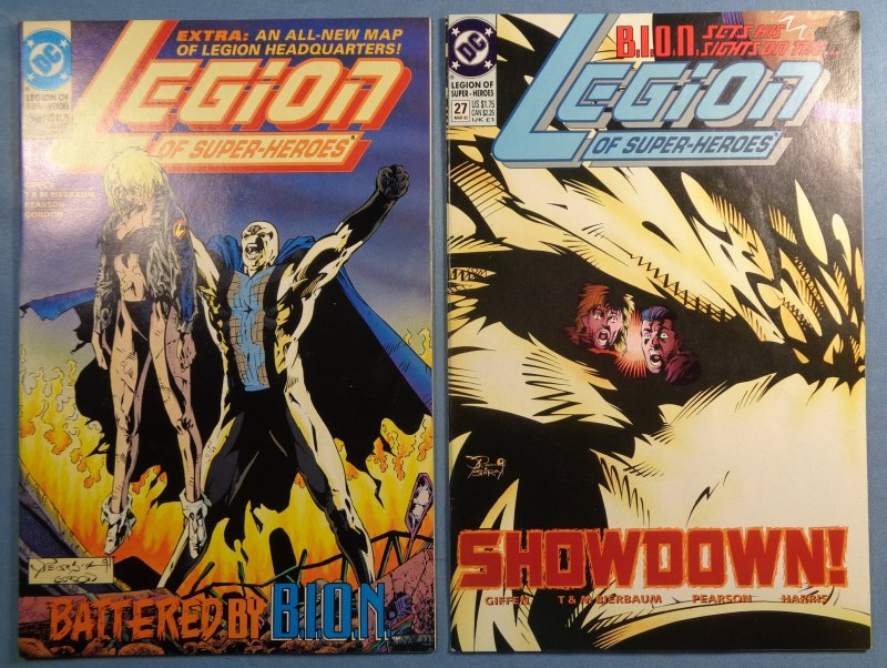 Lot of 30 Legion of Super-Heroes Comics #1