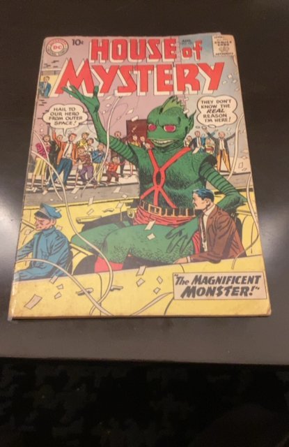 House of Mystery #101 (1960) Affordable-Grade VG+ Magnificent Monster! VG+ Wow!