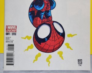 Amazing Spider-Man #1 Young Variant 1st Cindy Moon Cameo 2014 NM