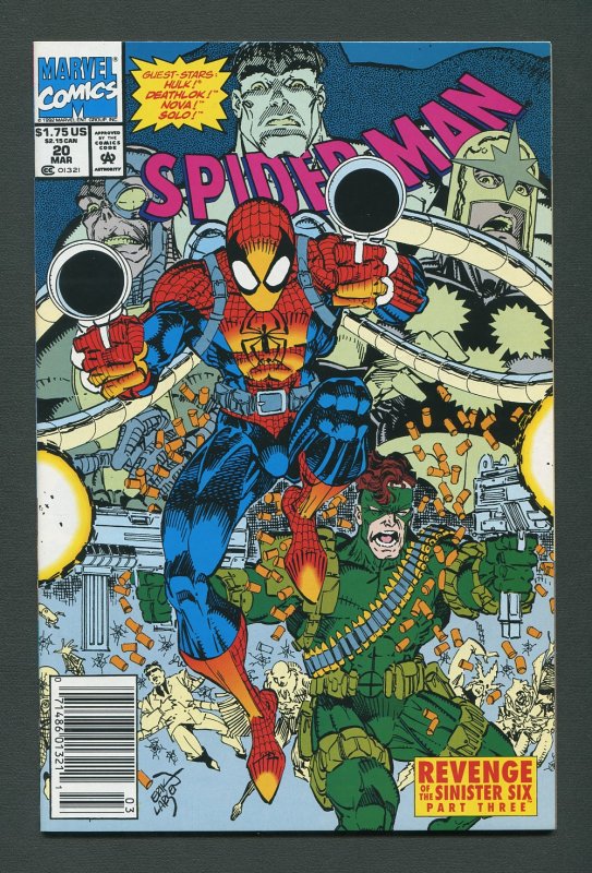 Spiderman #20 (Erik Larsen / Newsstand)  9.6 NM+   March 1992