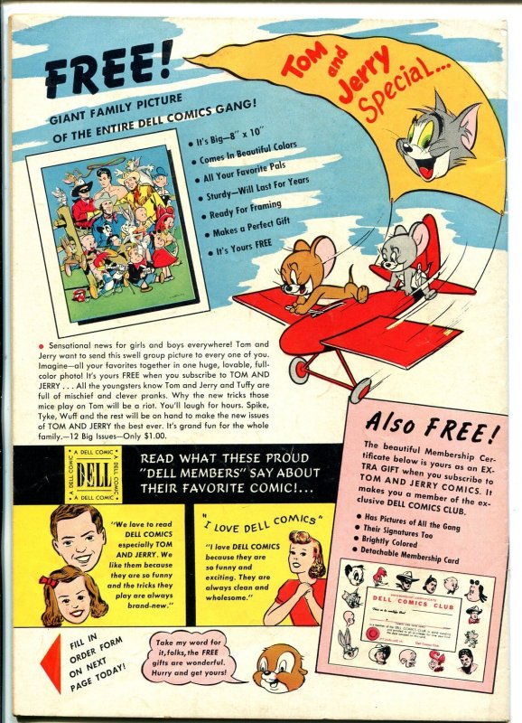 Tom & Jerry #91  1952 - Dell  -VG - Comic Book