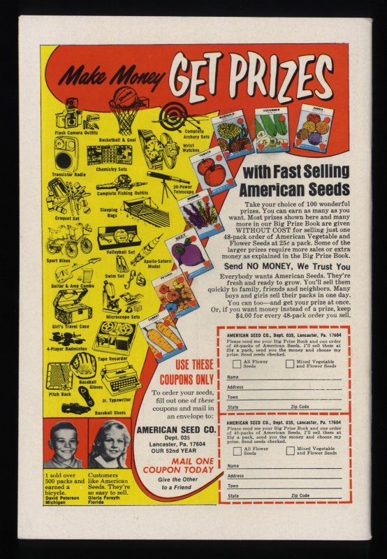 Superboy #164 NM- 9.2 DC Comics Superman Neal Adams Cover!