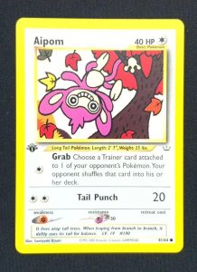 Aipom - Neo Revelation - 41/64 - Common 1st Edition 2000